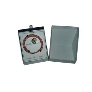 14k Gold Plated "Good Times, Tan Lines" Adjustable Golf Bracelet